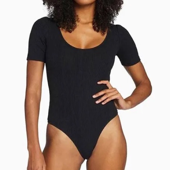 Vitamin A Tops - NWT Vitamin A West ribbed bodysuit